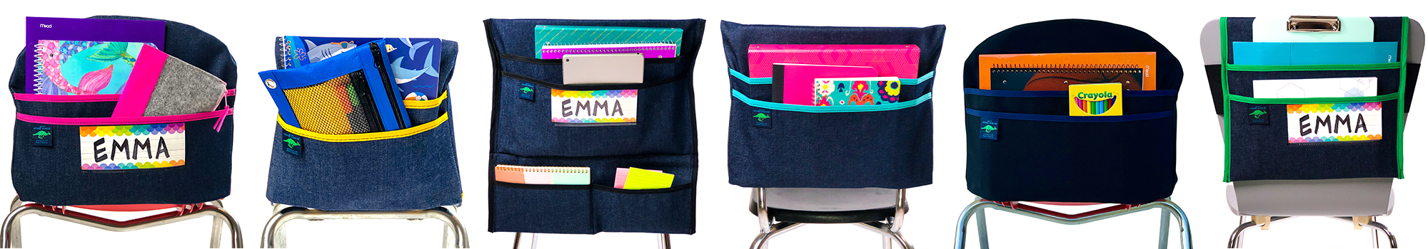 Aussie Pouch® School Chair Pockets provide easy access storage for all classrooms!