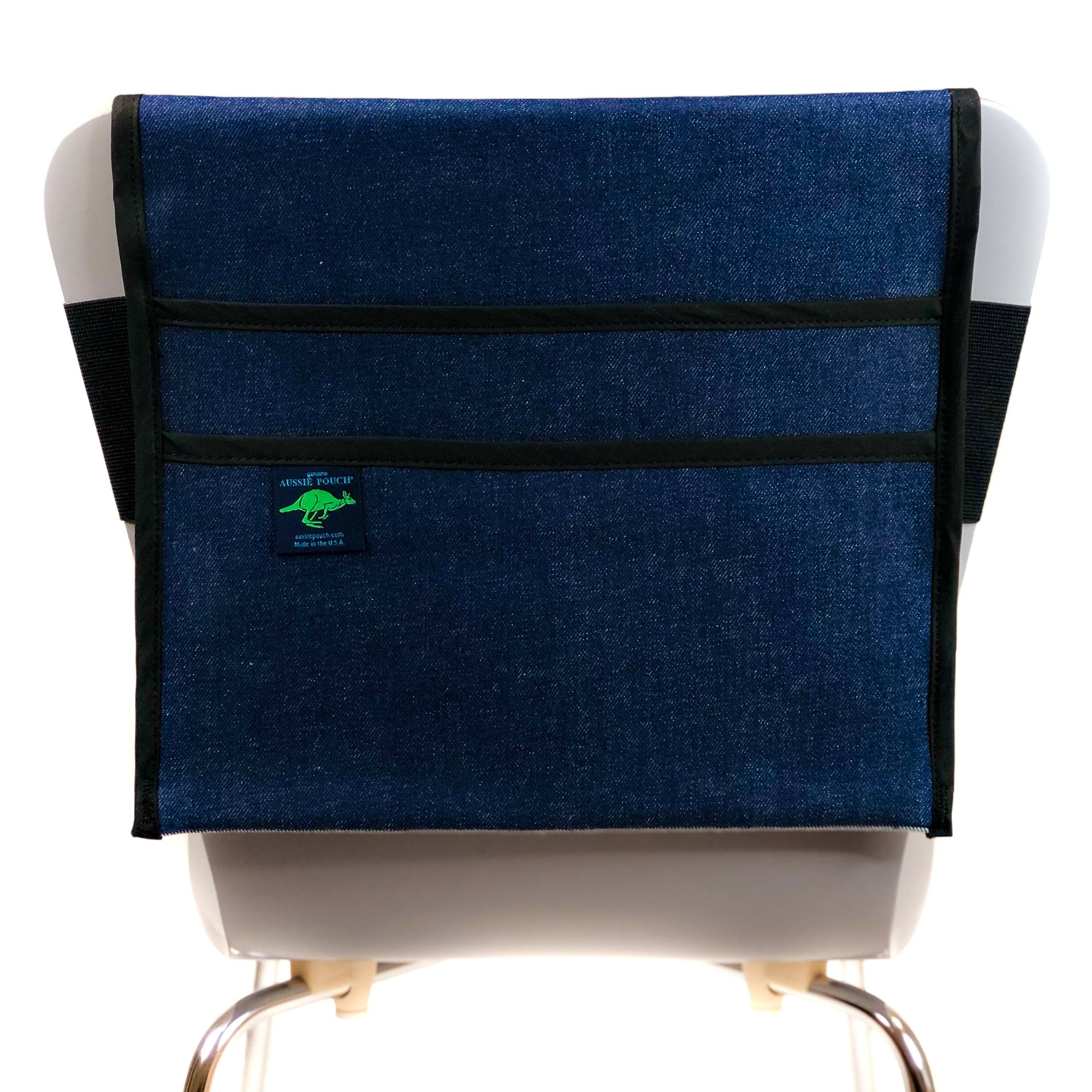 Aussie Pouch Classic Adjustable Chair Pocket Black Trim