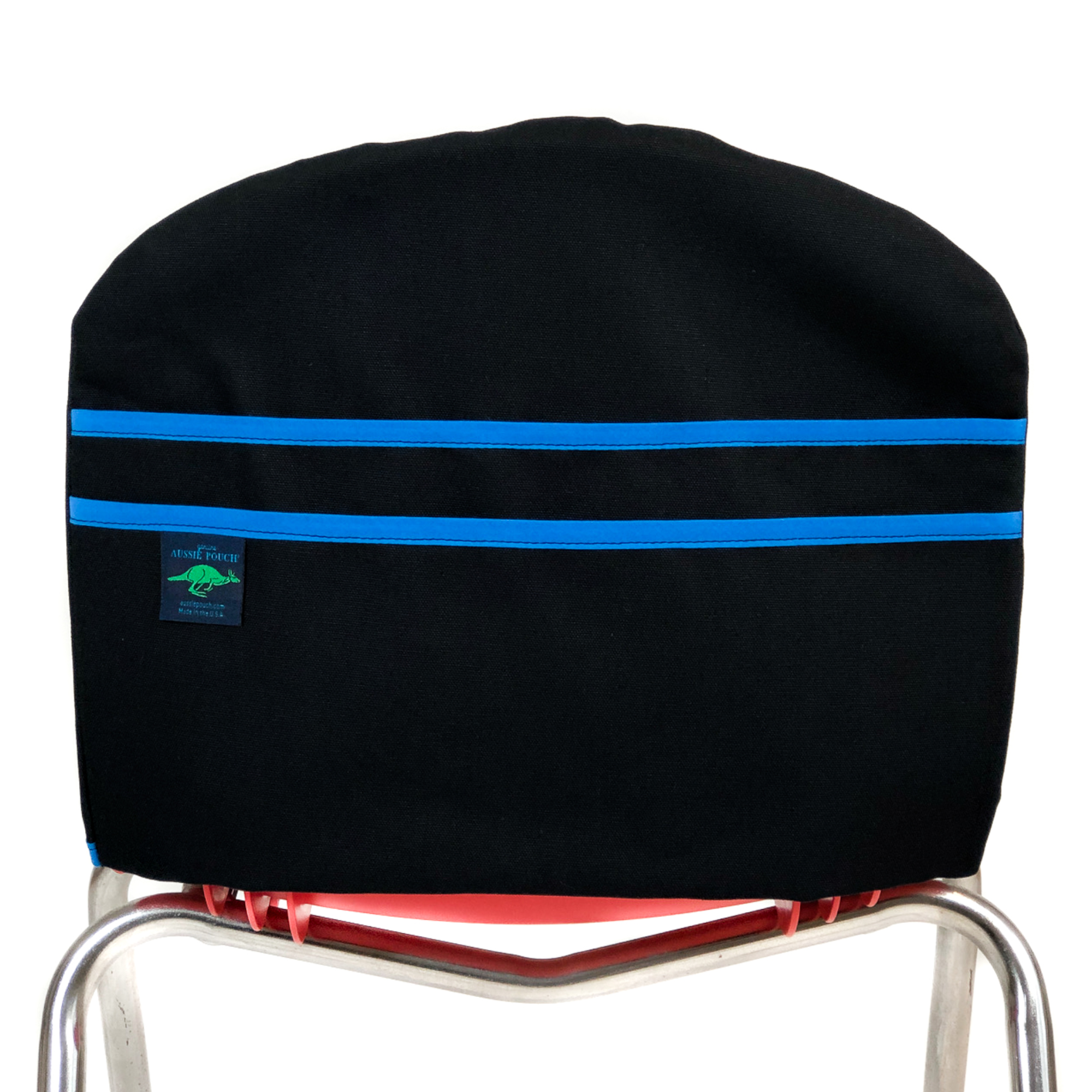 Aussie Pouch Curve Chair Pocket Blue Trim