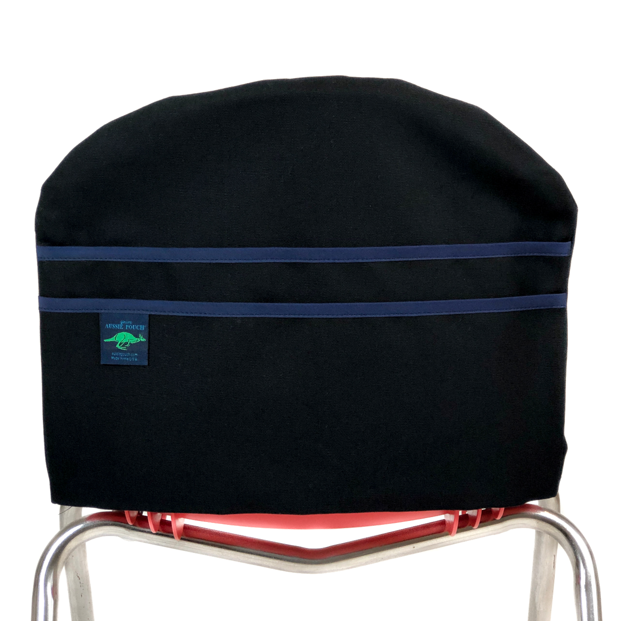 Aussie Pouch Curve Chair Pocket Navy Trim