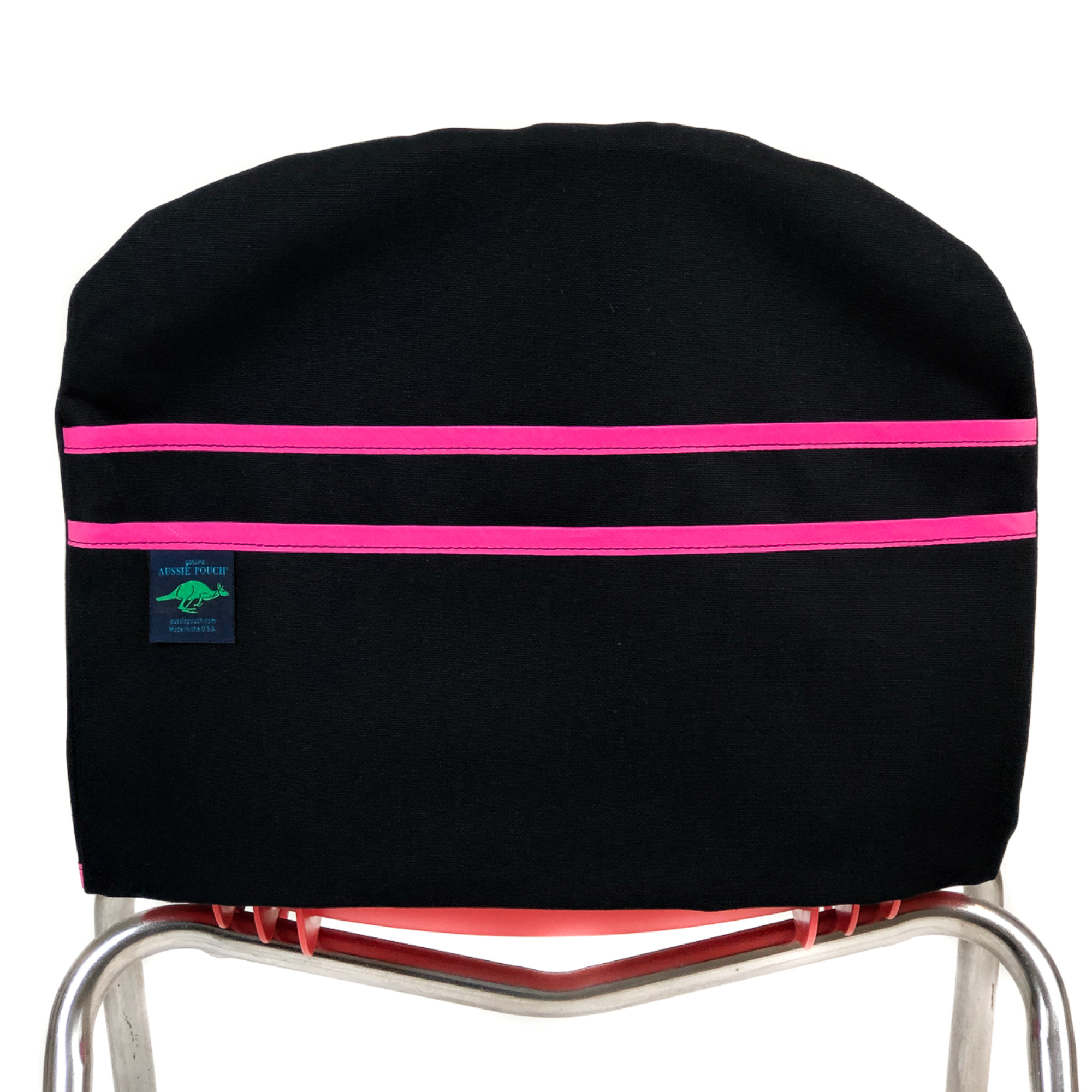 Aussie Pouch Curve Chair Pocket Pink Trim