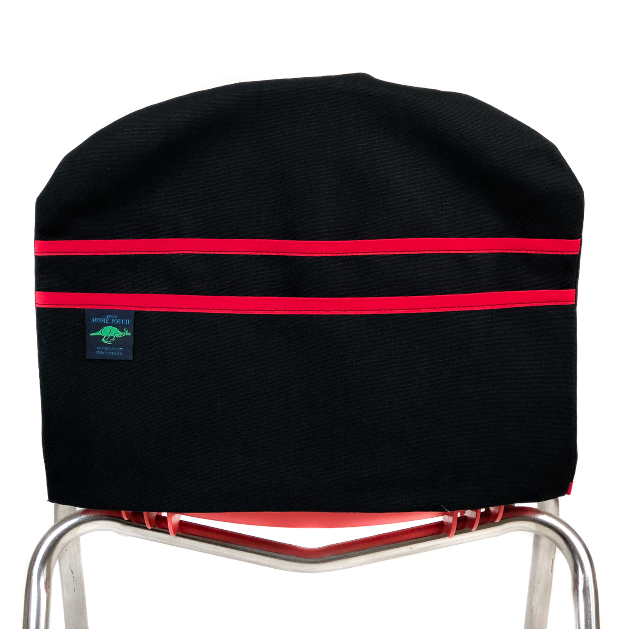 Aussie Pouch Curve Chair Pocket Red Trim