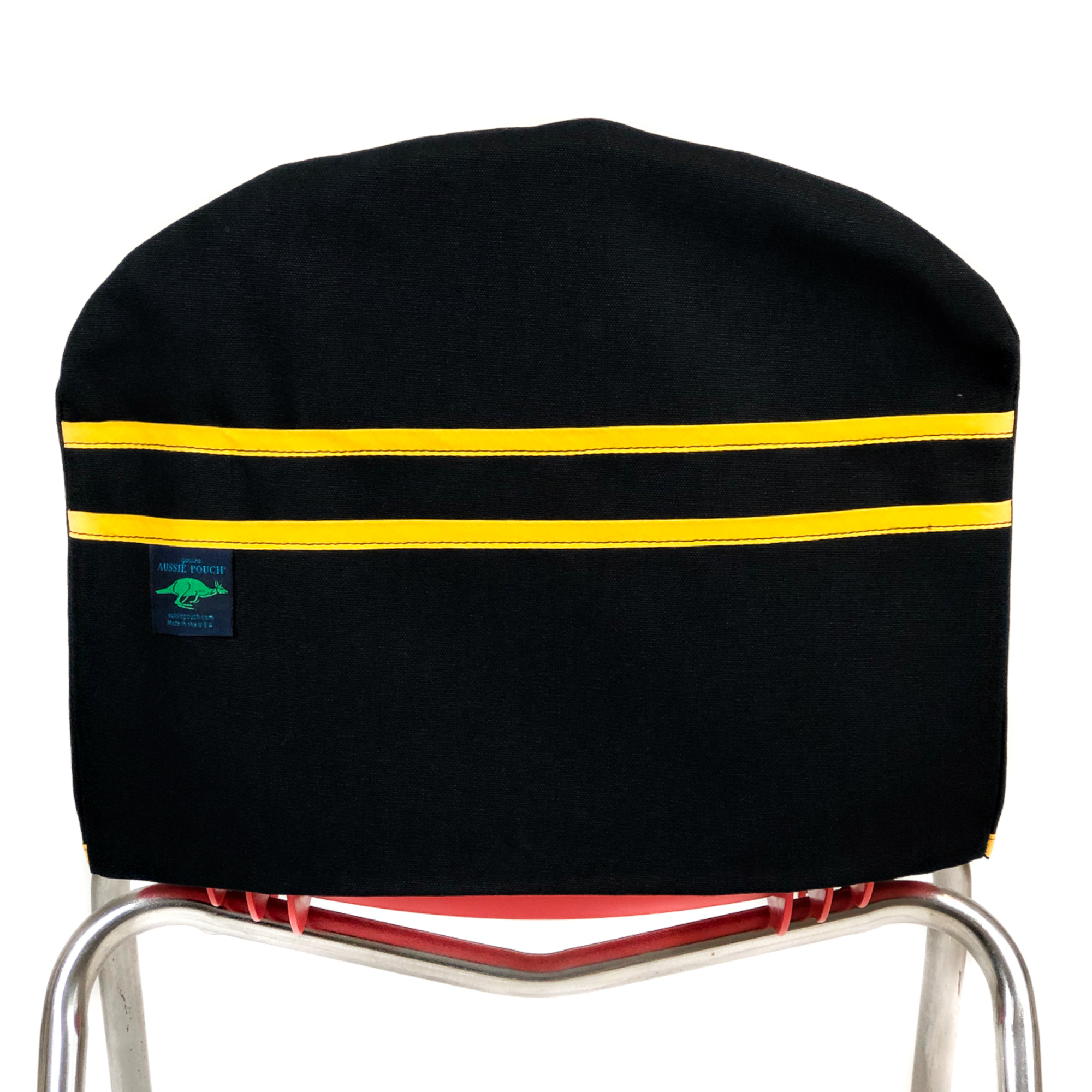 Aussie Pouch Curve Chair Pocket Yellow Trim