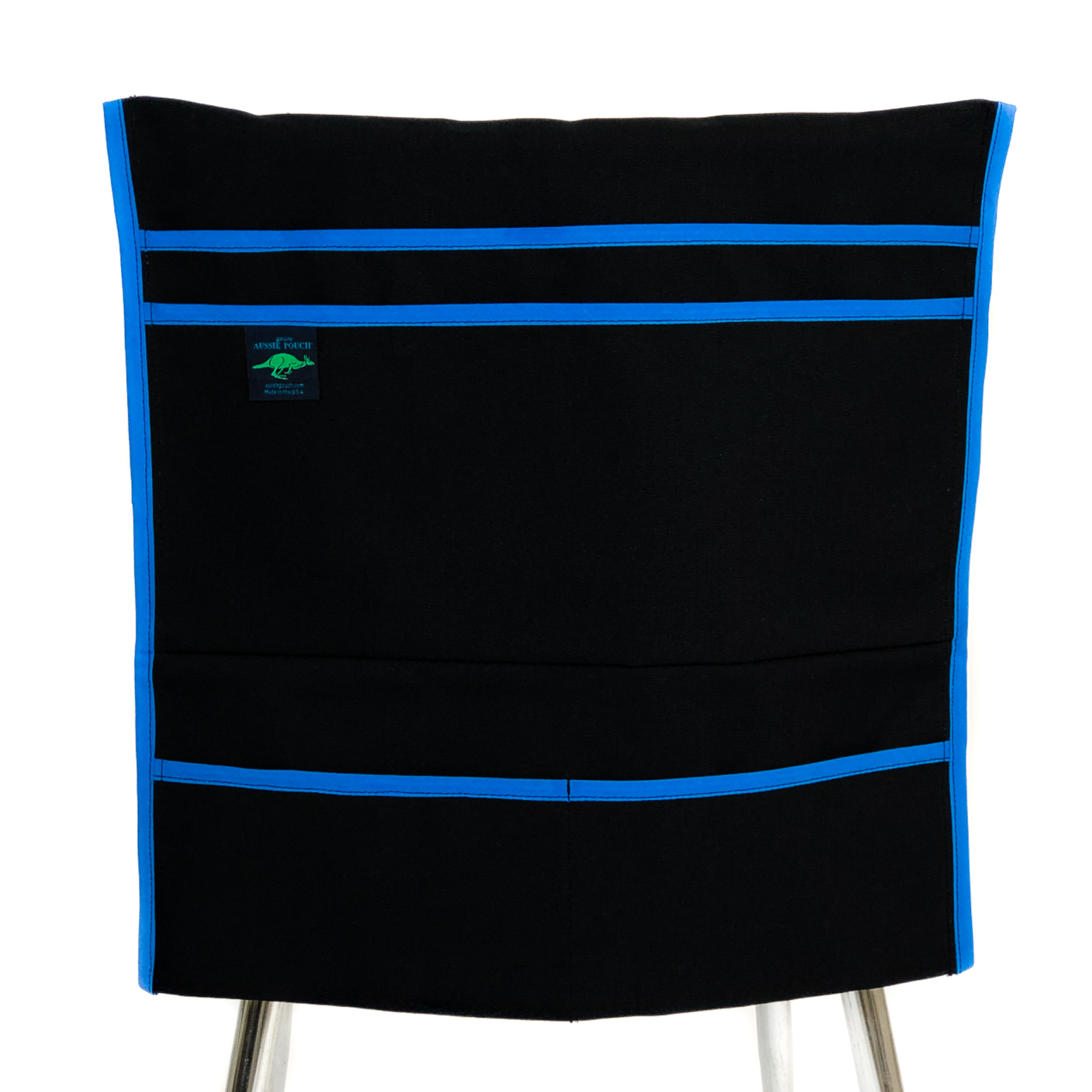 Aussie Pouch Organizer Chair Pocket Blue Trim