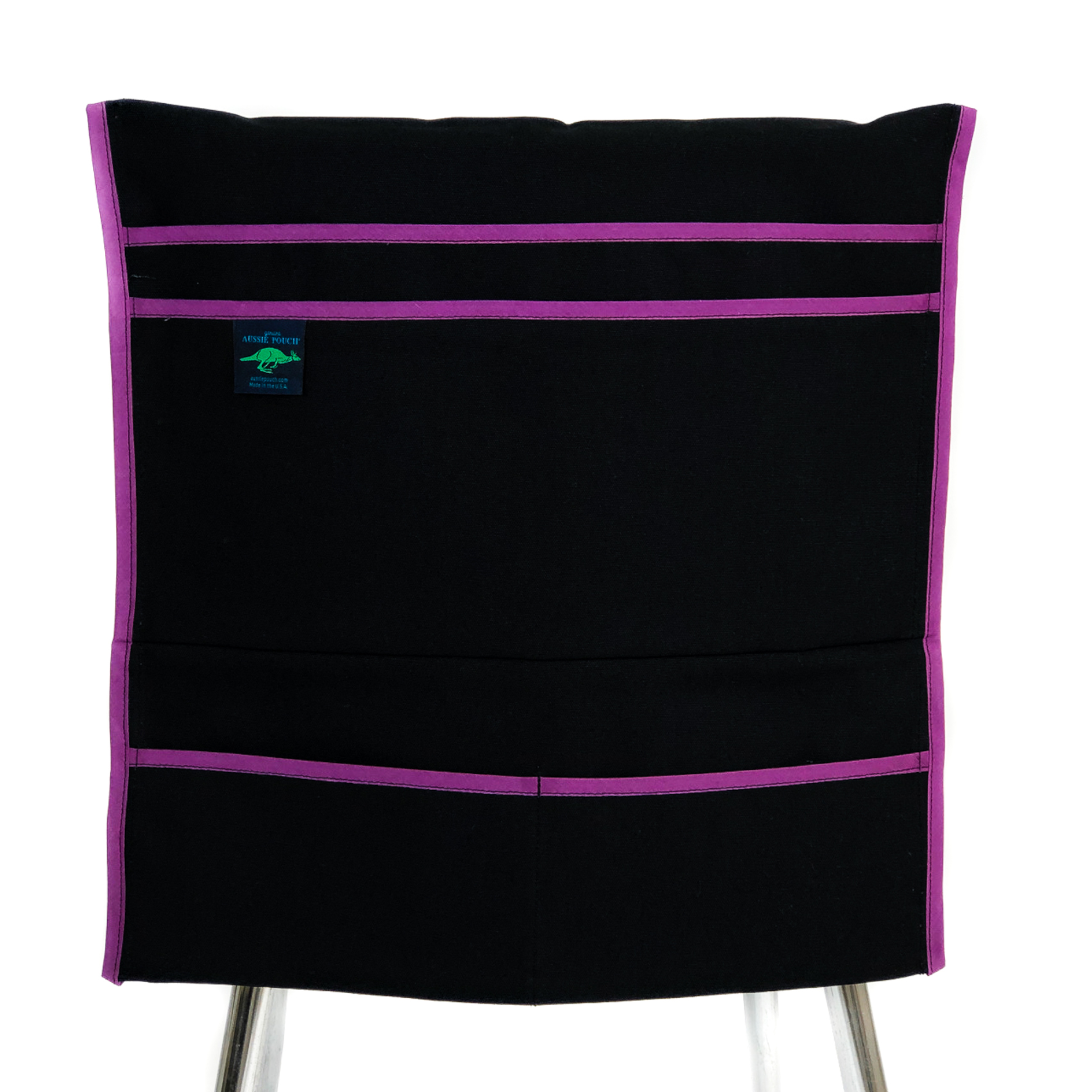 Aussie Pouch Organizer Chair Pocket Purple Trim