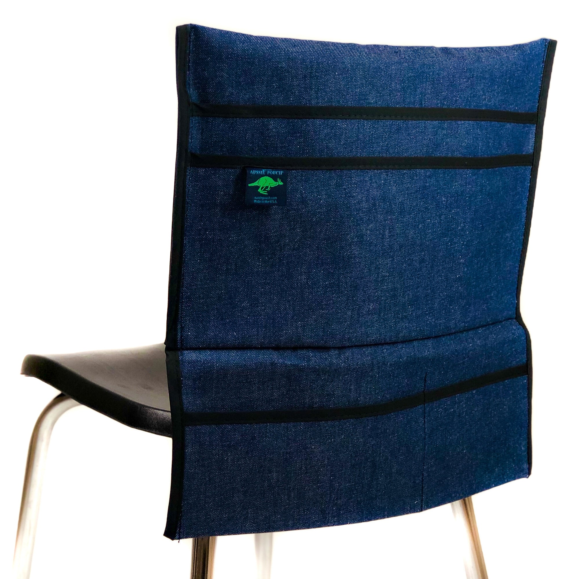 Aussie Pouch Organizer Chair Pocket Black Trim