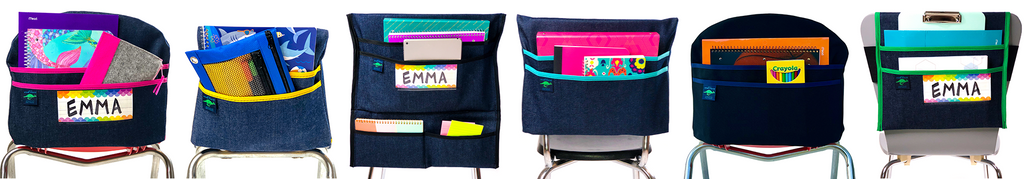Aussie Pouch® School Chair Pockets provide easy access storage for all classrooms!