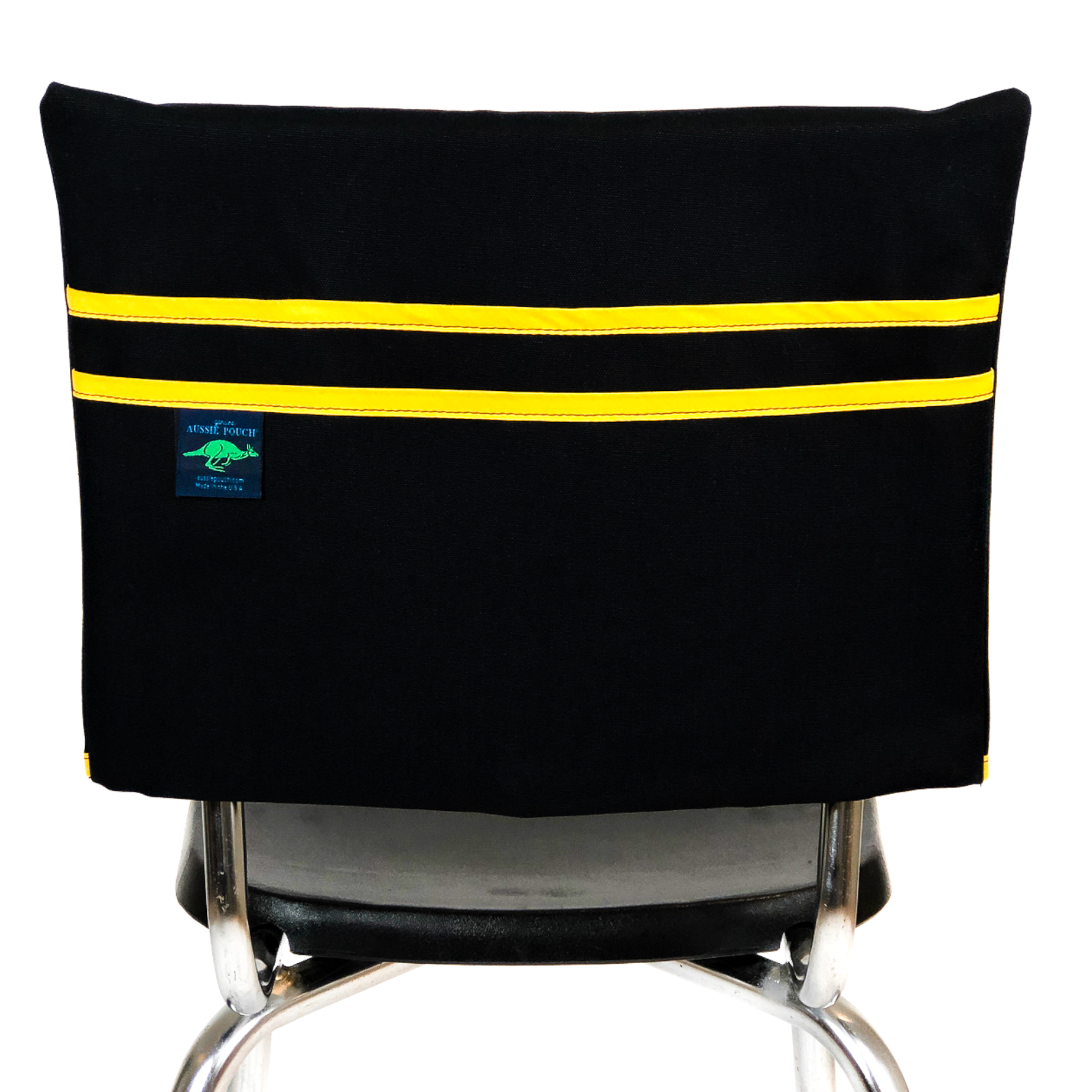 Aussie Pouch Chair Pocket Yellow Trim