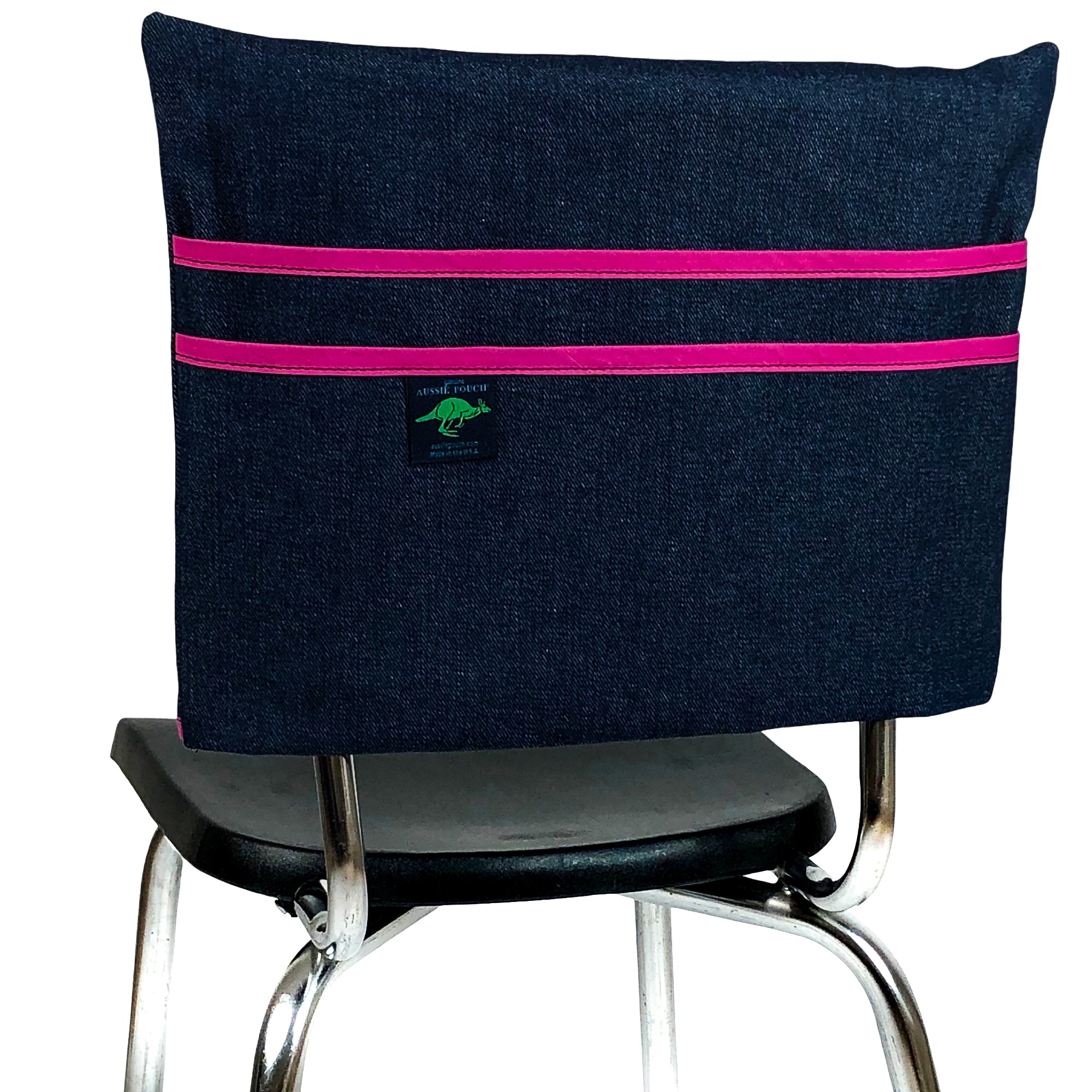 Aussie Pouch Classic Chair Pocket Pink Trim